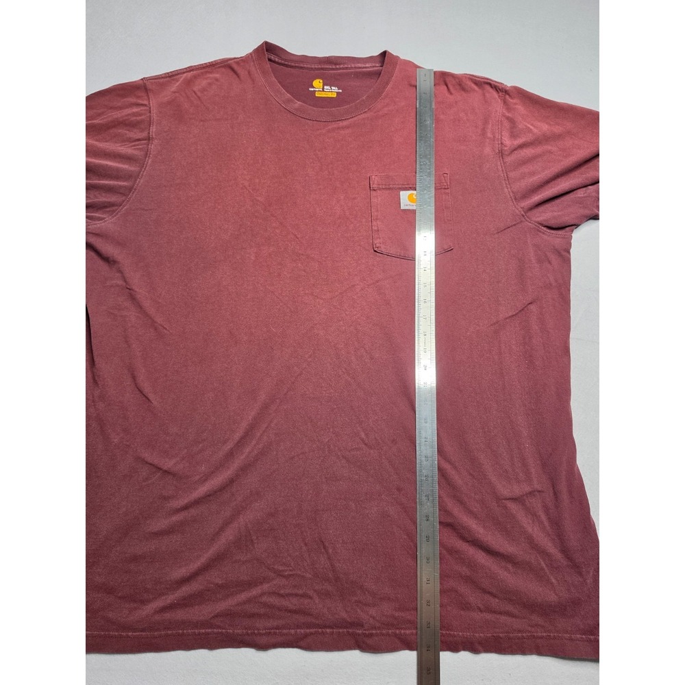 Carhartt Pocket T-Shirt Men's 3XLT Multicolor Original Fit Short Sleeve Lot of 4 - Picture 9 of 10